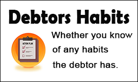 Debtors Known Habits in Birmingham